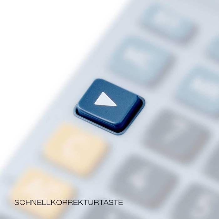 Casio ms-80e calculatrice de bureau bleu ecran: 8 solaire (l x l) 101 mm x 149 mm