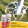 High Performance Bicycle Brake Mineral Oil - 60 Ml/2 Oz - for Shimano and Tektro Hydraulic Brake System Oil Fill Tool Kit