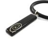 Les Trésors De Lily [D5399] - Designer Necklace 'Dizzy' Black / Bronze