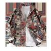 Men's Yarn-Dyed Jacquard Casual Swallowtail Jacket