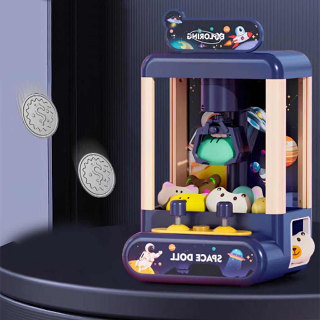 Mini Kids Claw Machine Miniature Twisting Balls Dolls Grabbing Machine