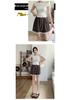 2026 New Style Striped Maternity Shorts with Lace Trim for Petite Women – Casual Wide-Leg Summer Pants Without Belly Support