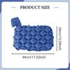 Inflatable Seat Cushion Air Sitting Mat Portable Chair Breathable Pad Waterproof Tear