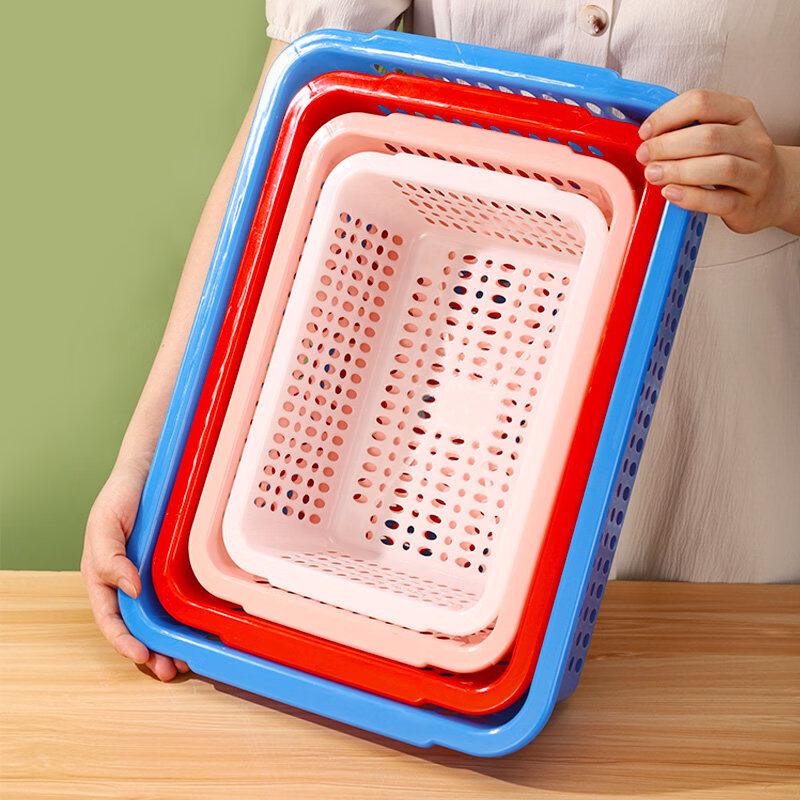 Yiceng Rectangular Plastic Storage & Drain Baskets
