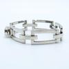 Salvatore Ferragamo Bit motif Chain Bracelet SilverUsed