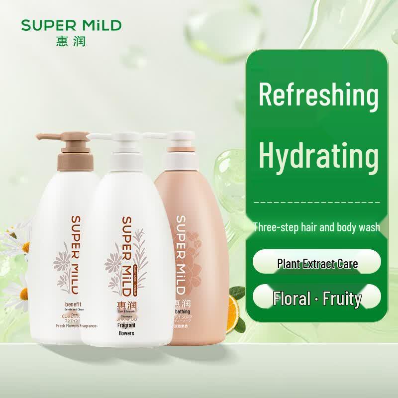 SUPER MILD Floral Hair & Body Care Set