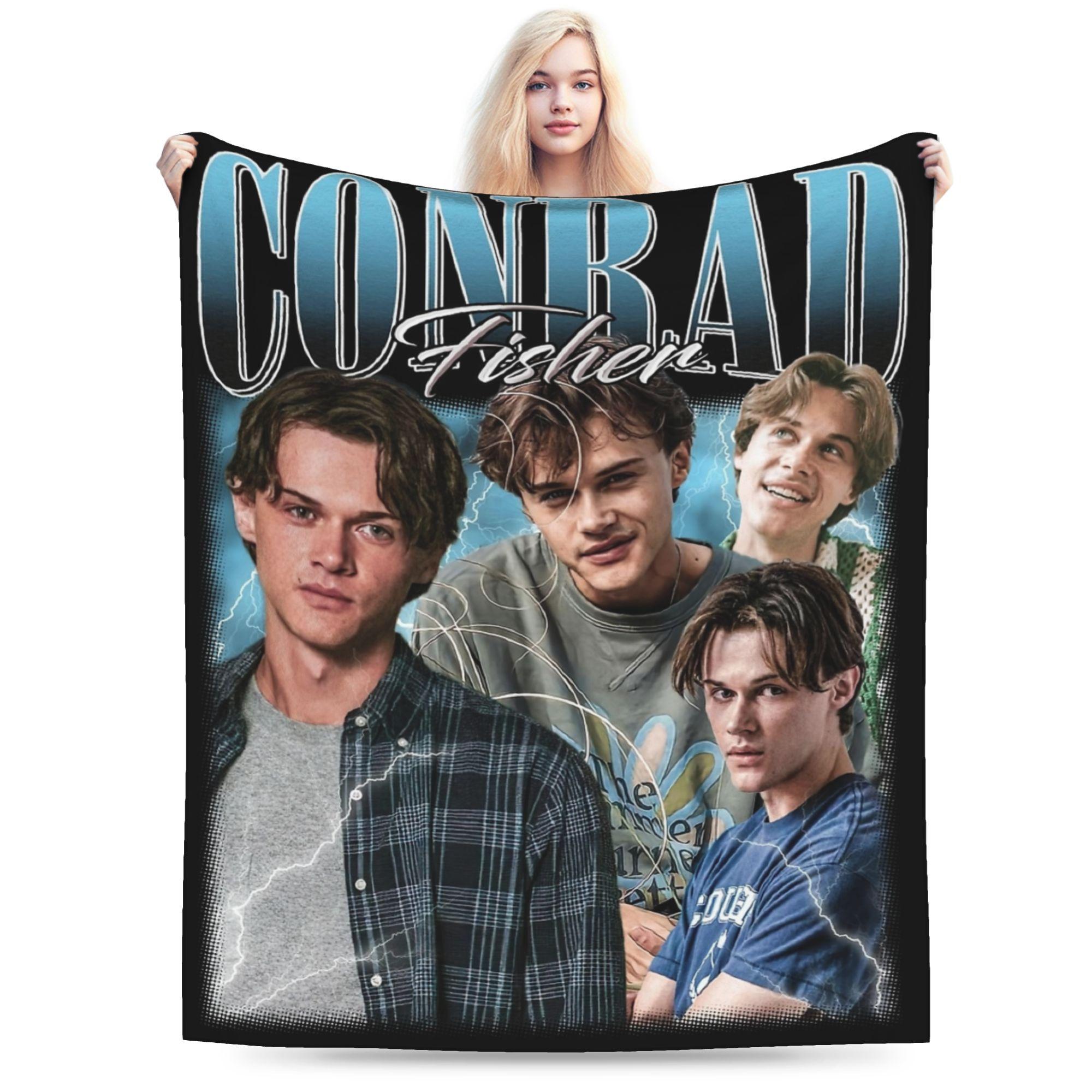 Pandara Jewelry Unisex Conrad Fisher Bootleg Film Blankets Camping Flannel Throw Blanket For Living Room Warm Soft Custom Diy Quality Bedspread