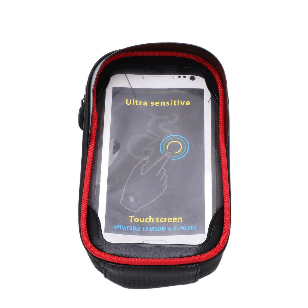 Touch Screen Bicycle Bags Waterproof TPU Bike Phone Mount Bags for Outdoor Riding