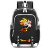 Anime Dragon Ball Canvas Backpack for Boy Girl Back To School Book Bag Anti Theft Travel Bag Student Waterproof Backpack Men Women Travel Leisure Bag