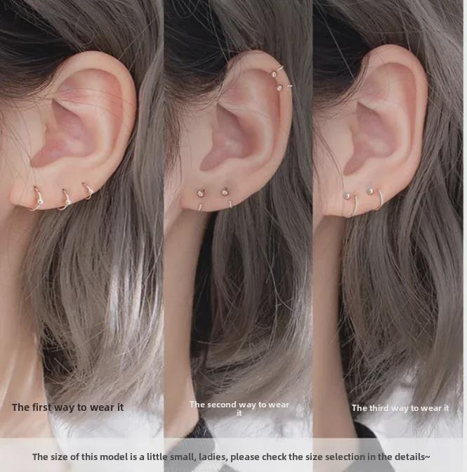 Stilvolle runde Perlenohrringe: Schickes, Vielseitiges und Einzigartiges Design für Frauen