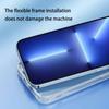Soft TPU Bumper Case for iPhone 16 15 14 13 12 Pro Max Shockproof Scratch Resistant Transparent Cover Anti-Yellowing Phone Shell
