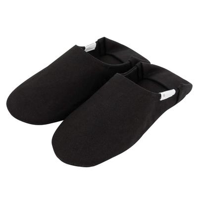 Babouche Canvas Große Lampe Schwarz HOME Taschen, (25-27cm), [ABE SCHUHE]