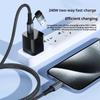 USB 3.1 Type C Cable 10Gbps Data Transfer Fast Charging Cord 4K@60Hz Video Output for Laptop Tablet Mobile Phones
