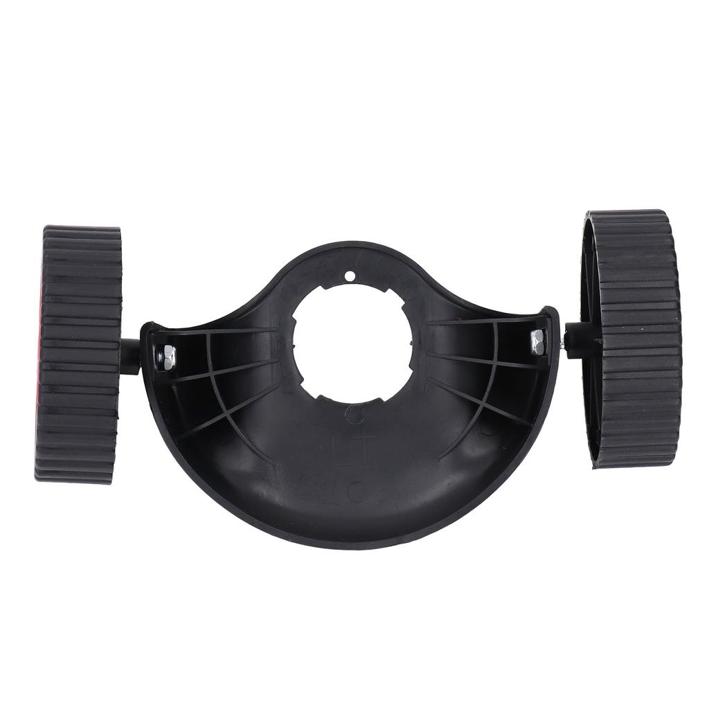Weed Trimmer Support Wheel Grass Cutter Removable Safety Auxiliary Wheels with Guard Lawn Mower Support Wheel