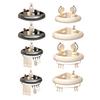 Shower Caddy No Drilling Space Aluminum Anti-Rust Storage Rack with Raised Rails Bathroom Corner Shelf