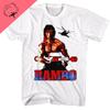 John Rambo Printed Tshirt Top Unisex Loose Comfort Tees 2025 Summer New Style Casual Clothing Oversized T Shirts 100 Cotton