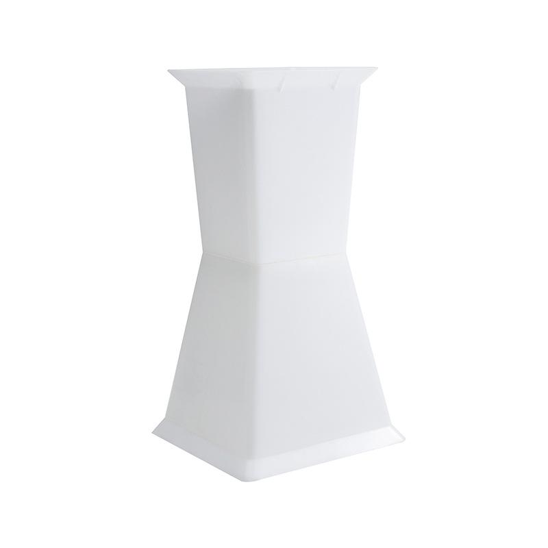 Dondon Plastic Flower Wrapping Tool: Arrow Tube Mold and Liner for Floral Arrangements