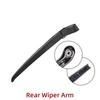 Car Rear Arm Wiper for Honda Fit Hatchback 2009-2013 Fit Tailgate Window Rain Brush Windshield Windscreen  2010 2011 2012 2013