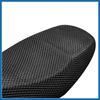 XXL Black Motorcycle Scooter Net Mesh Seat Full Cover Breathable Protector Cushion Item Replacement
