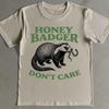 Honey Badger Don't Care Shirt: Savage Attitude, Funny Animal Tee
