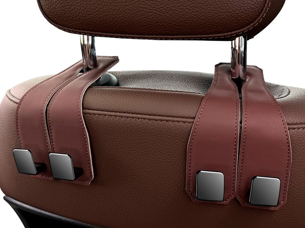 HUACHENG Headrest Hook, Car Hook, Storage, Luggage Rack, 2 Pieces, Seat Hook, For New