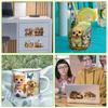 10Pcs PVC DIY Heat Transfer Paper for UV Sublimation Cup Cat Shape 240x110mm