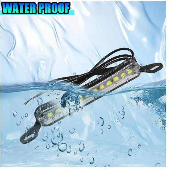 ZIMISI Car LED License Plate Light, 12V DC High Bright Tag Lights for License Plate, Waterproof LED Light Tag Lamp for Running/Reverse/Tail Light,
