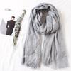 105*190cm One Piece Women Oversize Solid Plain Scarf Shawls Head Wraps Viscose Cashmere Muslim Frayed Hijabs Pashmina