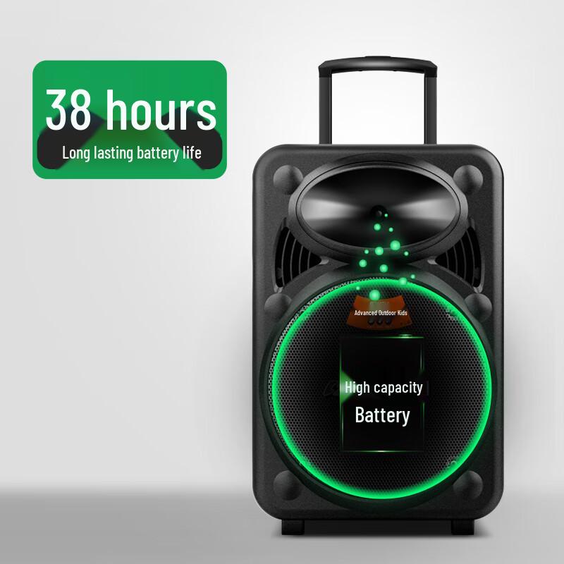 Sansui MK15-15 Portable Bluetooth Trolley Speaker