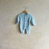 Infant Plush Knit Romper - Warm, Long Sleeve Sweater for Newborn Baby Boys & Girls
