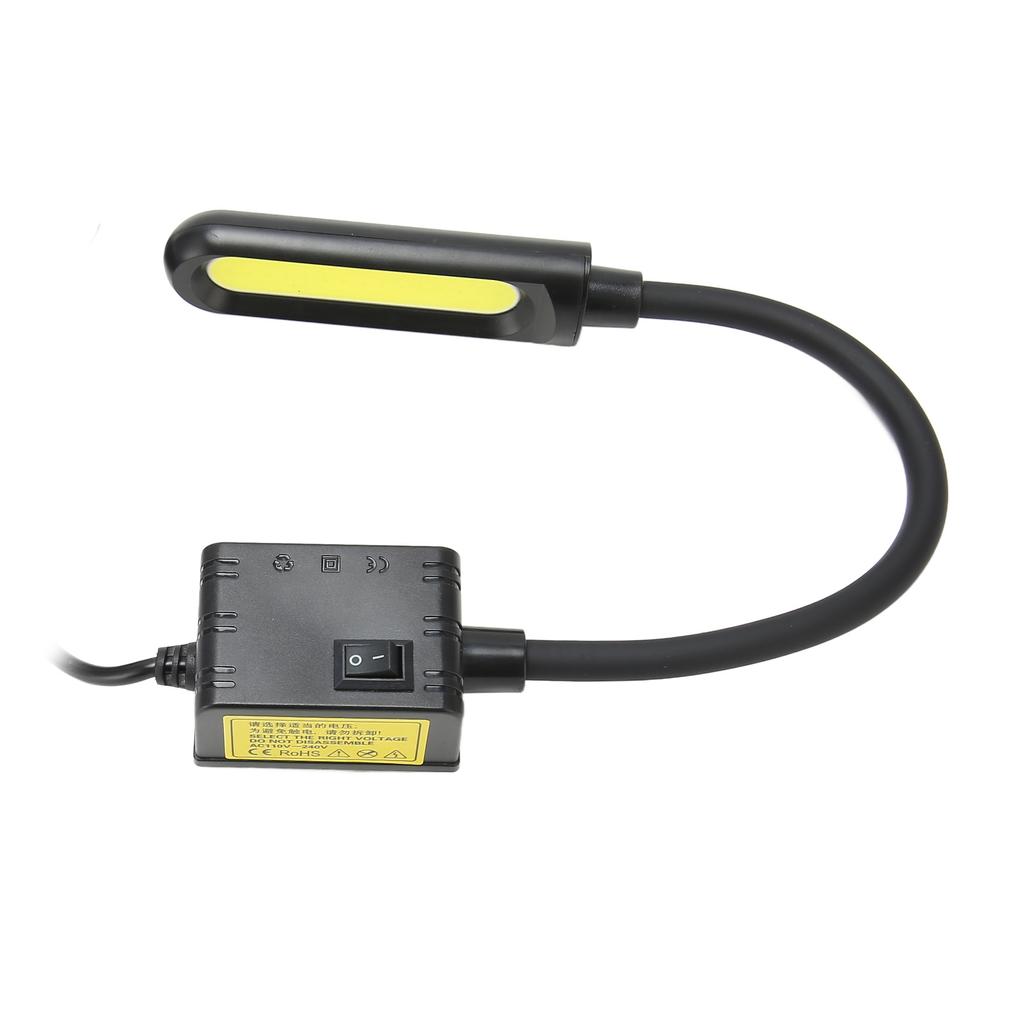 3W Sewing Machine LED Light with 15 Lamp Beads Flexible Gooseneck Magnetic Sewing Light for Metal