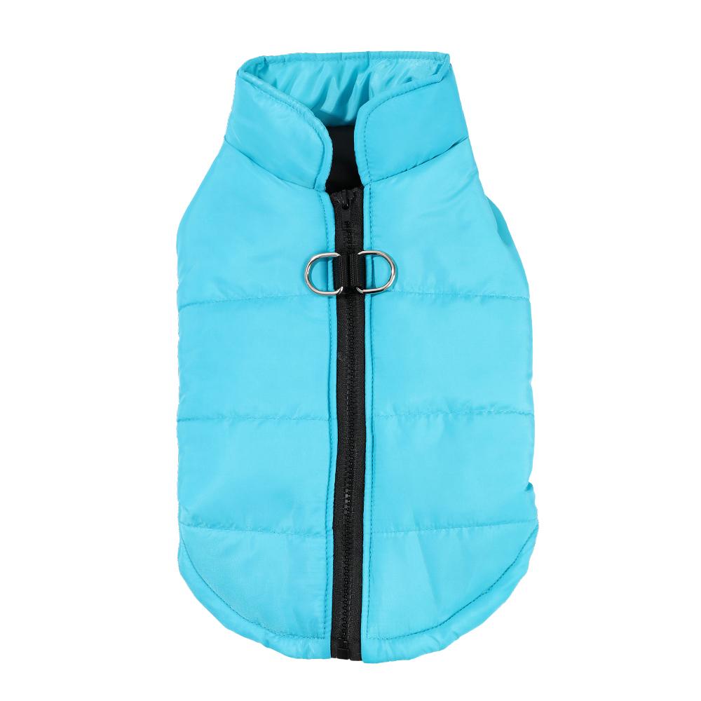 Windproof Dogs Clothes With D-ring Pet Coat For Small Medium Dogs Winter Warm Fleece Puppy Jackets French Bulldog Pug Costume