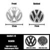 Valve Stems Caps Golf 3 4 MK3 MK4 For VOLKSWAGEN VW 2026 New Emblems 2Pcs Car Emblem Front Grille Rear Trunk Lid Sticker Badge D zw9
