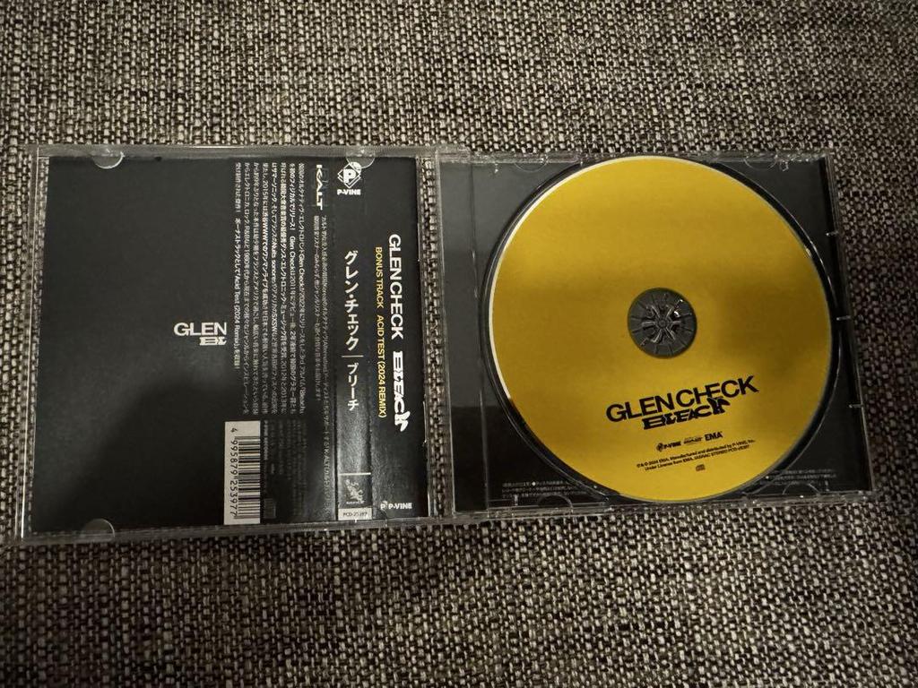 [USED] GLEN CHECK Album CD "BLEACH