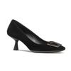 Geox Women S Comfort Point pumpS dreSS ShoeS Black Gizeldar