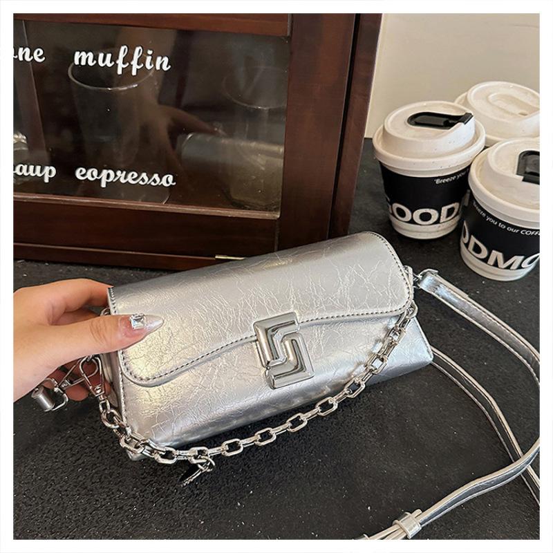Tooxika Personalized Lock Chain Bag Women's Bag New Fashion Shoulder Bag Simple Messenger Bag