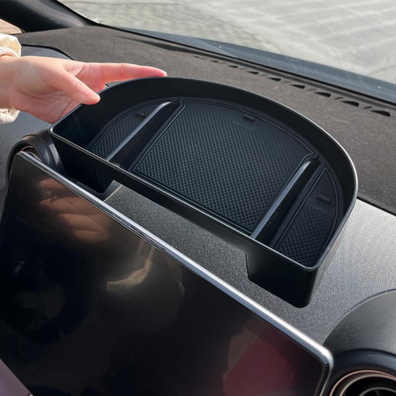 Dla BYD Dolphin 2025-2025 2025 Pudełko do przechowywania za ekranem centralnym Sterowanie Ekran do nawigacji przechowywanie Akcesoria do wnętrza samochodu