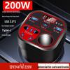 High-Power 12V/24V to 220V Multifunction Car Cup Holder Charger