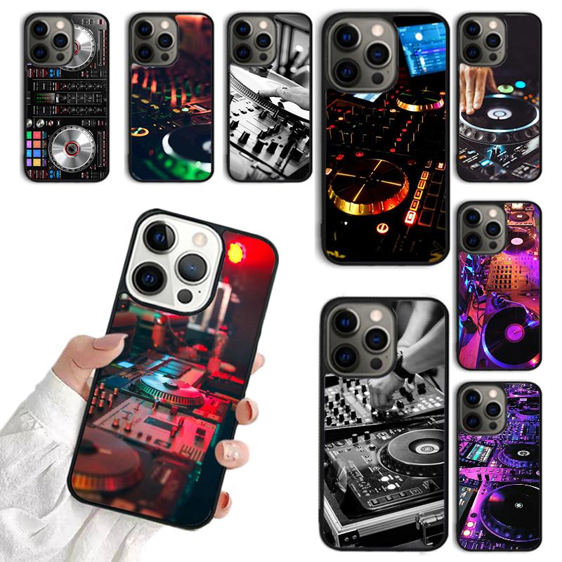 Electronic Music DJ Controller Mixer Phone Case For iPhone 17 Air 14 13 12 16Pro Max 15 Plus Max Cover coque