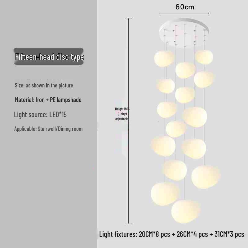 Milky White Round Pendant Lamp for Nail Salons, Cafes, Children's Clothing Stores, and Weddings