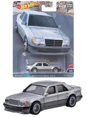 Hot Wheels Alloy Steel Car Culture Canyon Warriors 500 E 3 and HKC55 - - Mercedes-Benz [Ages Up]