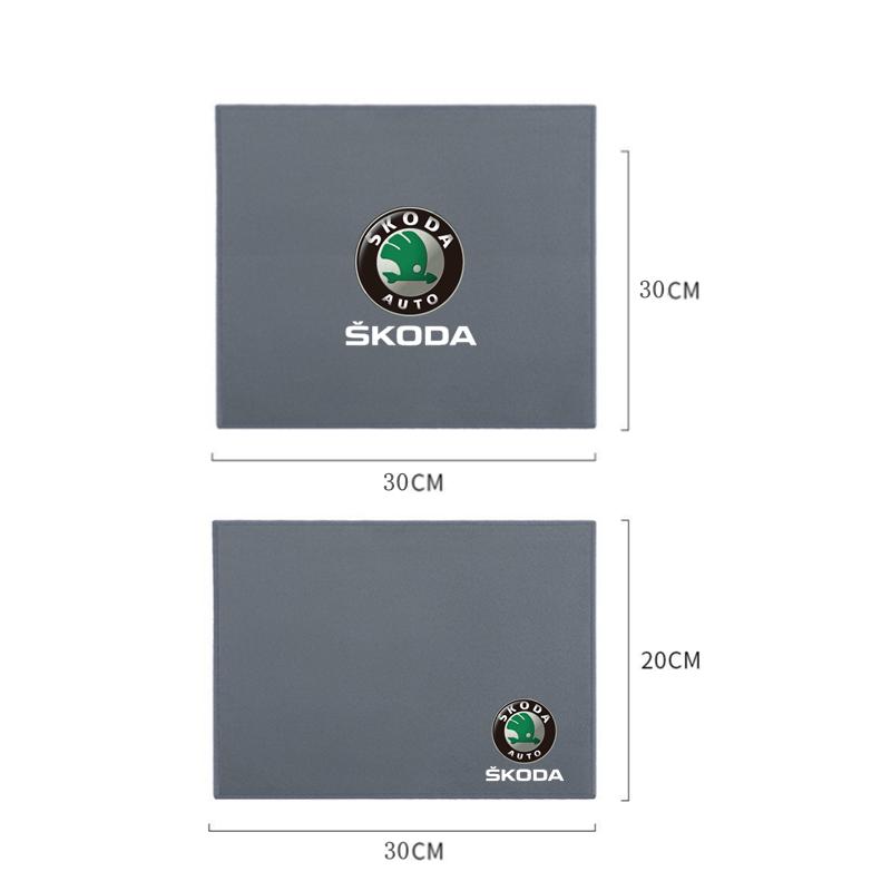 WUM1 Car Wash Towel Detailing Cleaning Cloth Wash Drying Towel For Skoda Octavia 2 A7 A5 Rapid Fabia Yeti Superb SCALA Accessories