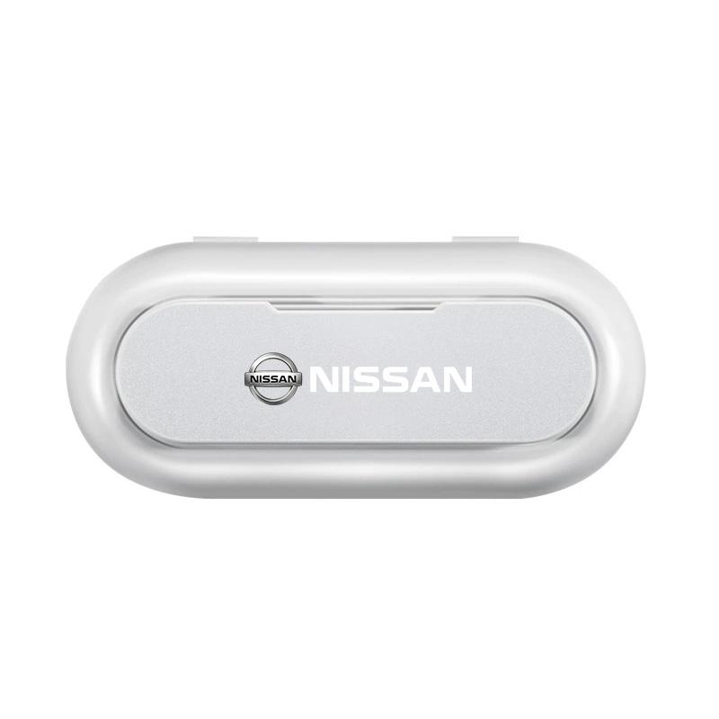 1 buc Cutie de depozitare pentru ochelari pe parasolarul mașinii Suport Organizator Accesorii auto Pentru Nissan Nismo Tiida Sylphy Teana X Trail T30 T32 Almera Qashqai J10 J11