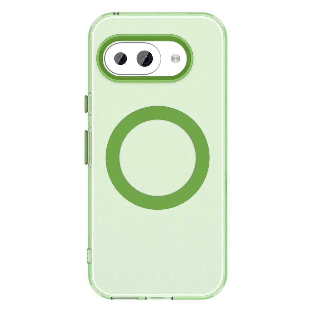 

Для Magsafe Candy Color полупрозрачный чехол для Google Pixel 9 9A 8 8A Pro XL магнитный беспроводной зарядный матовый противоударный чехол Google Pixel 9 Pro