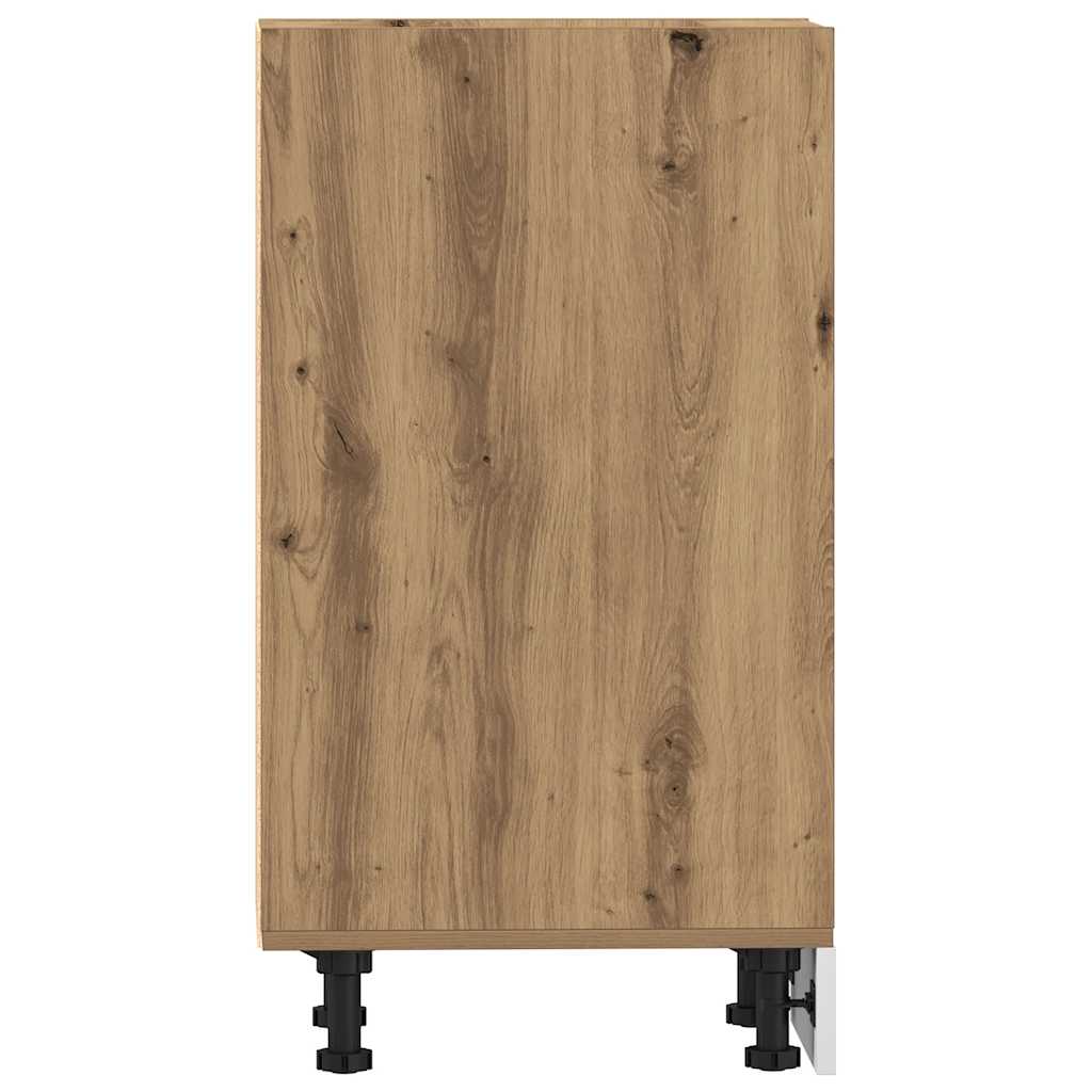 Vidaxl Kast, Artisan Eiken, 30X44,5X81,5 Cm, Materiaal Houtachtig