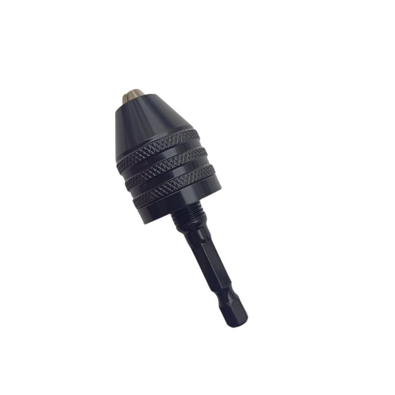 Mandrino per trapano elicoidale autocentrante a tre griffe con impugnatura esagonale a cambio rapido da 0,3-6,5 mm Mandrino per trapano da 3,6 mm per fresa elettrica