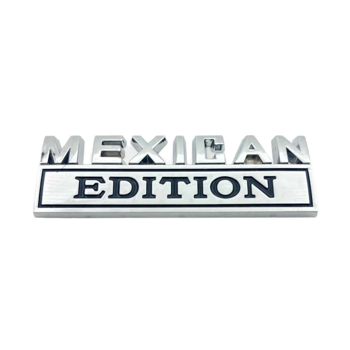 

Mexican Edition Alloy Fender Emblem Sticker Badge чёрный/серебряный
