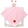 1Pc 25x25cm Small Kindergarten Cartoon Fruit Embroidered Cotton Soft Absorbent Children Kids Baby Square  Face Towel