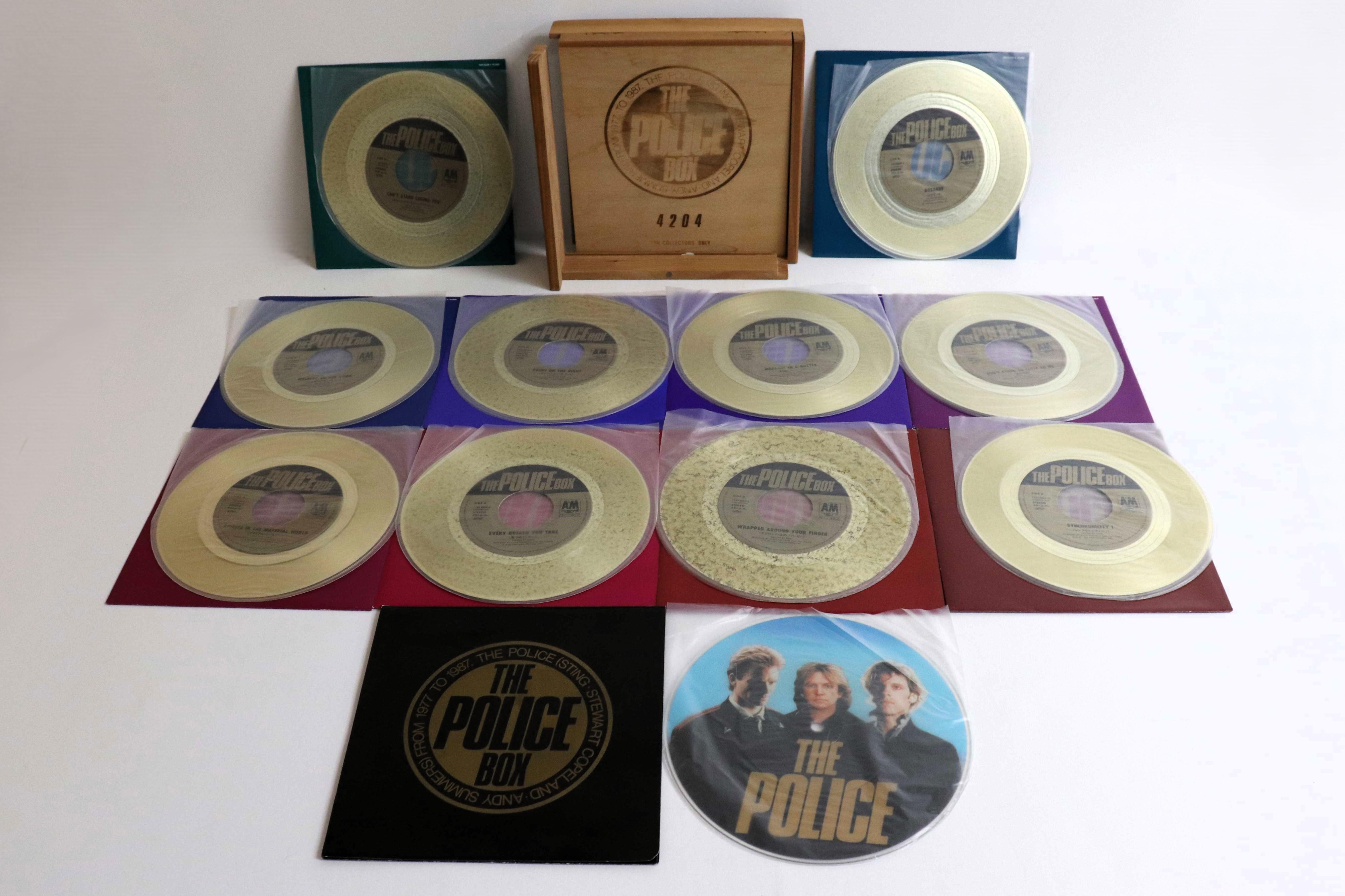 

7inch Record POLICE Police Box 118Y3039 AM 198 Japan Rock Used