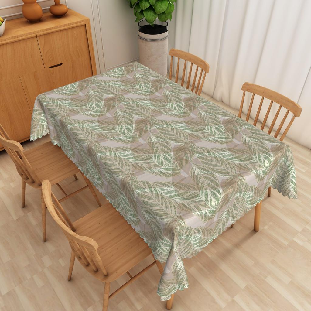 Sunflower Floral Tablecloth Plant Print Waterproof Oilproof Wedding Birthday Party Home Restaurant Dining Table Decor Repeatable